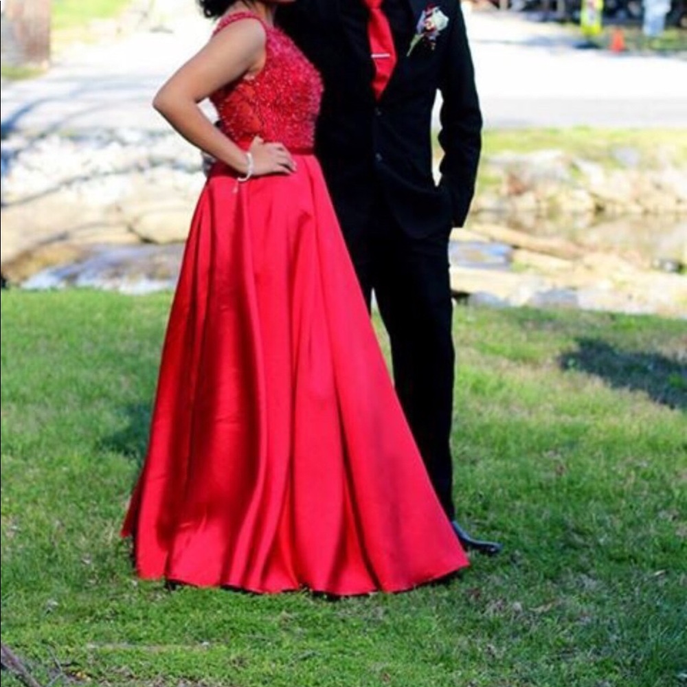 A prom dress